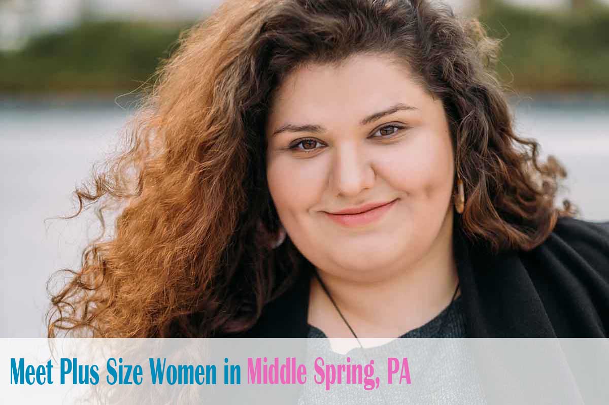 Find plus size women in  Middle Spring, PA