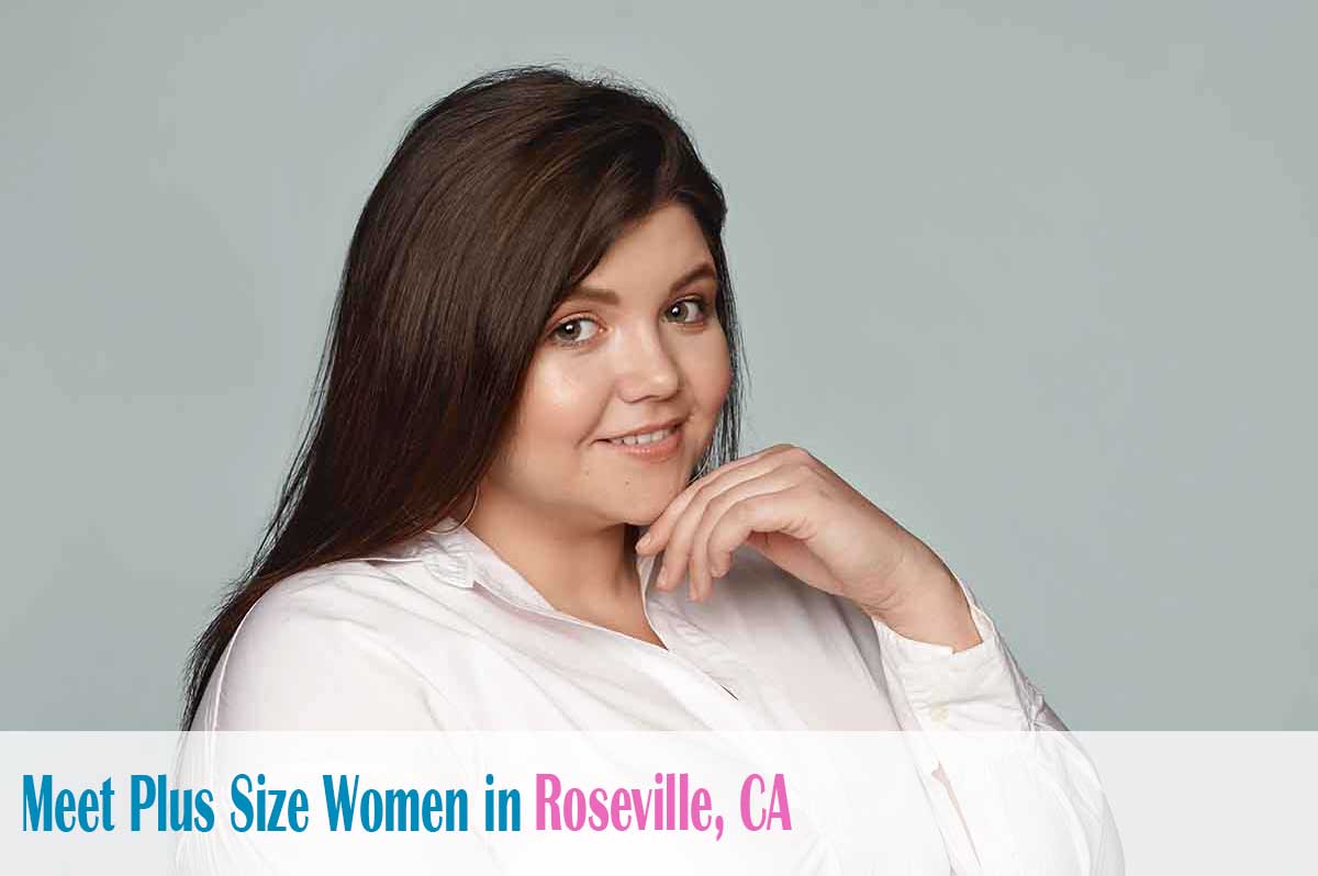 Find curvy women in  Roseville, CA