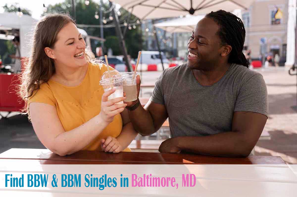 plus size woman in in baltimore-md