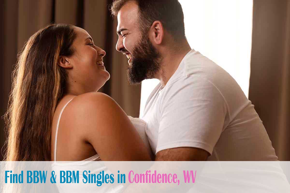 bbw woman in confidence-wv