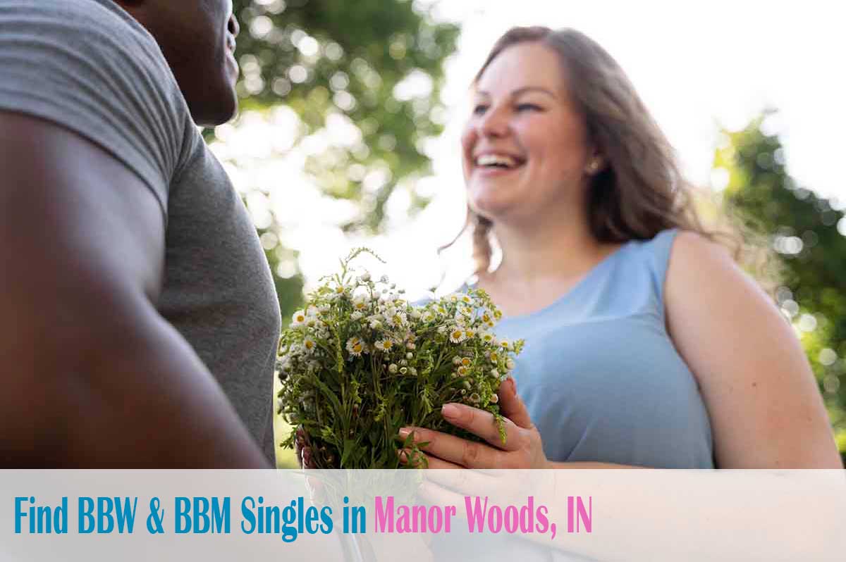 plus size woman in in manor-woods-in