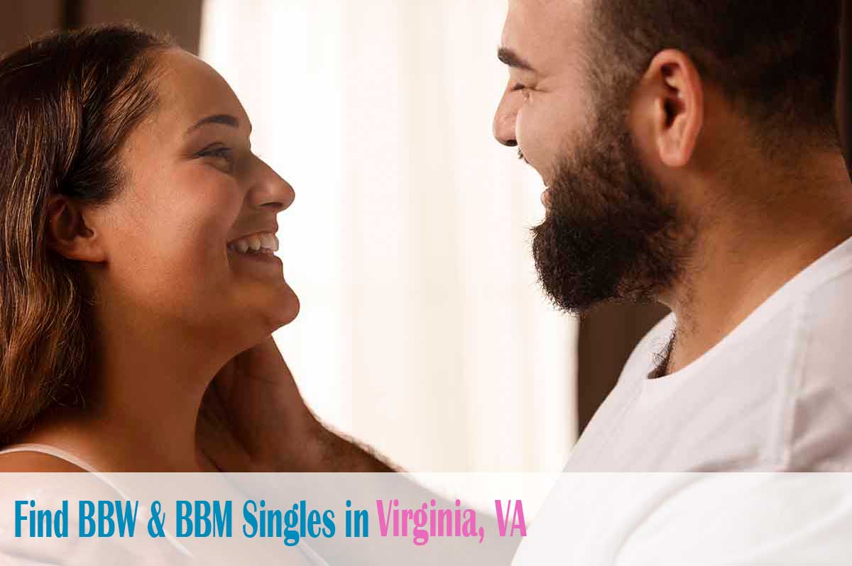 bbw single woman in virginia-va