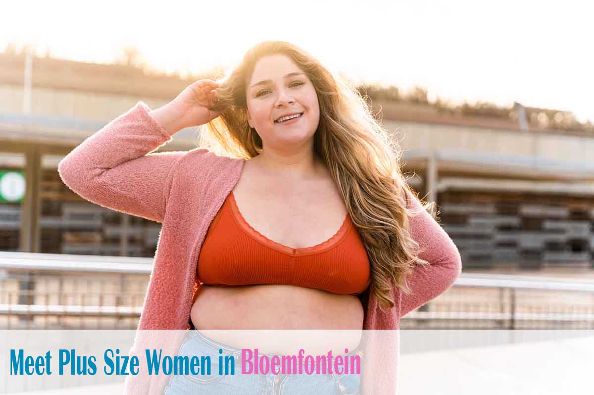 Find plus size women in Bloemfontein
