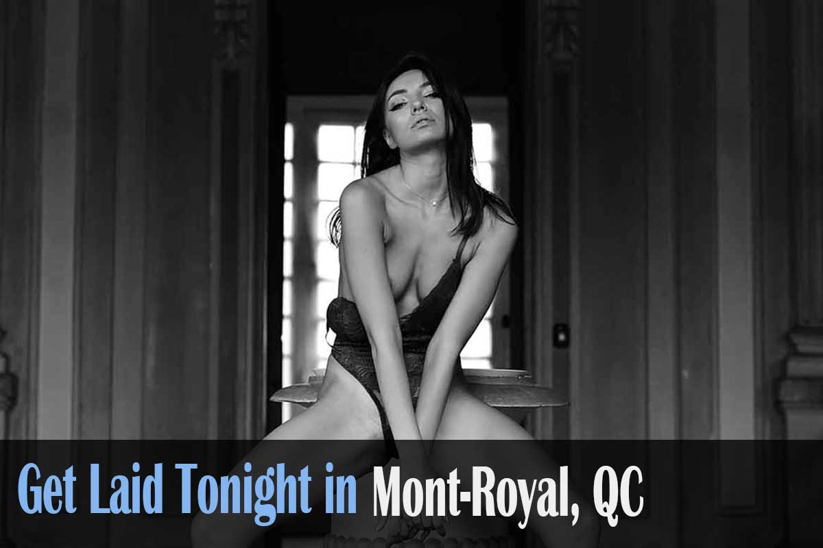 meet horny singles in Mont-Royal