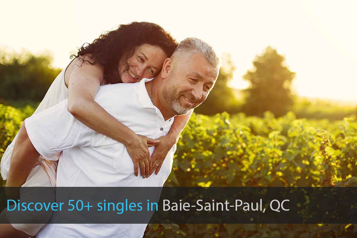 Find Single Over 50 in Baie-Saint-Paul