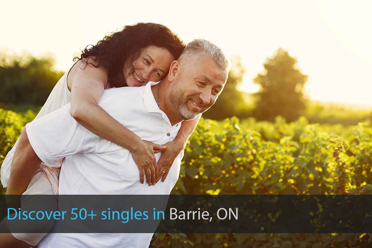 Find Single Over 50 in Barrie