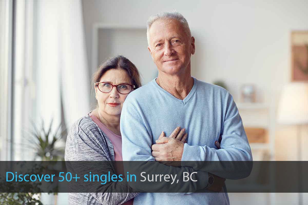 Find Single Over 50 in Surrey