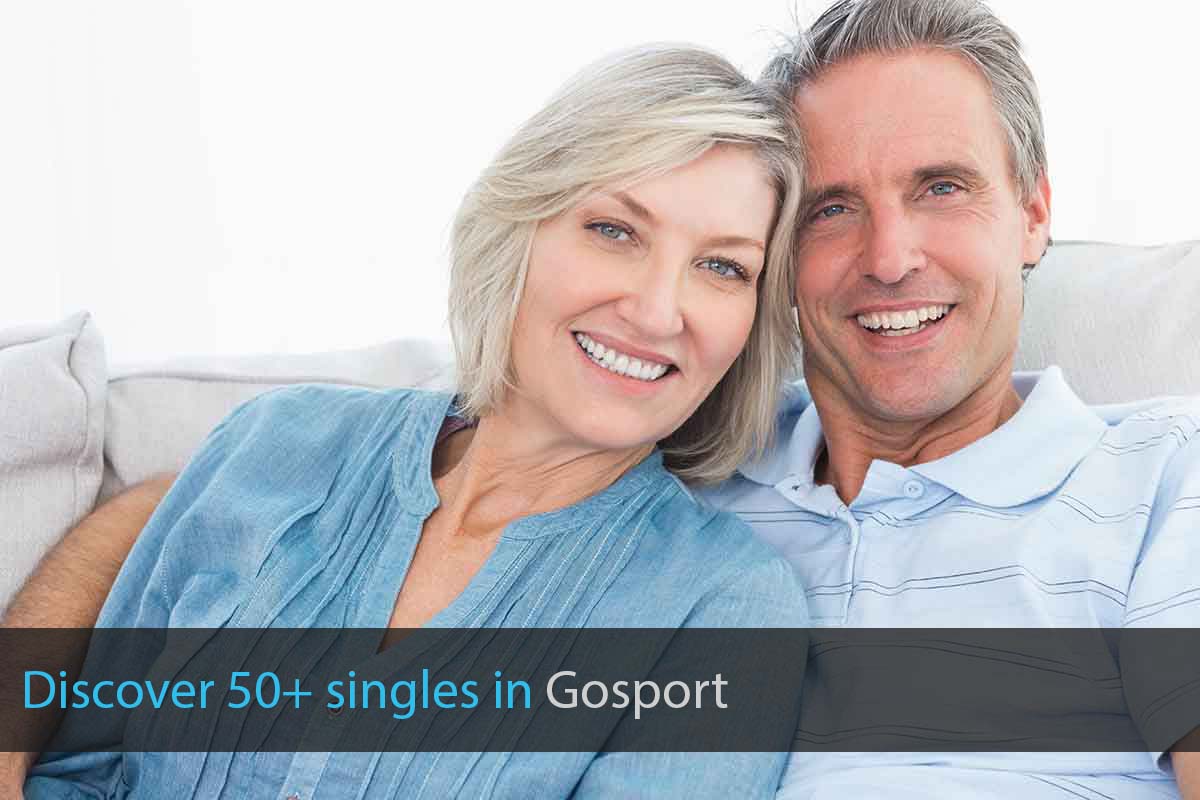 Find Single Over 50 in Gosport