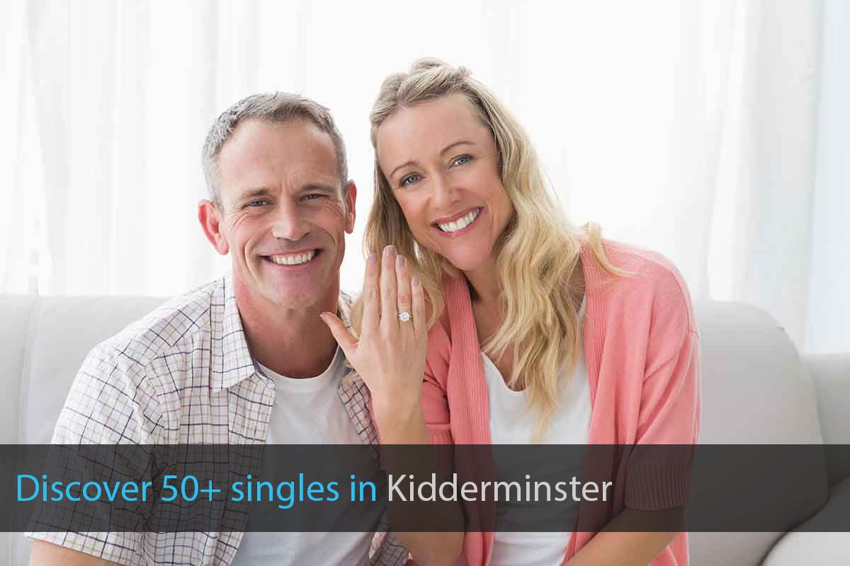 Find Single Over 50 in Kidderminster