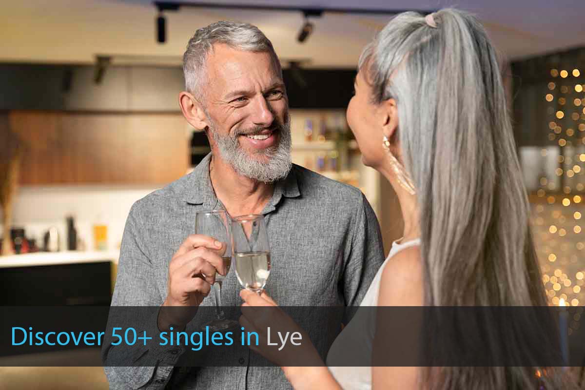 Find Single Over 50 in Lye