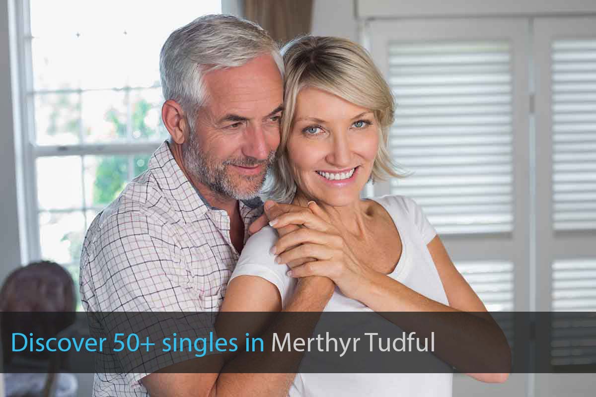 Find Single Over 50 in Merthyr Tudful