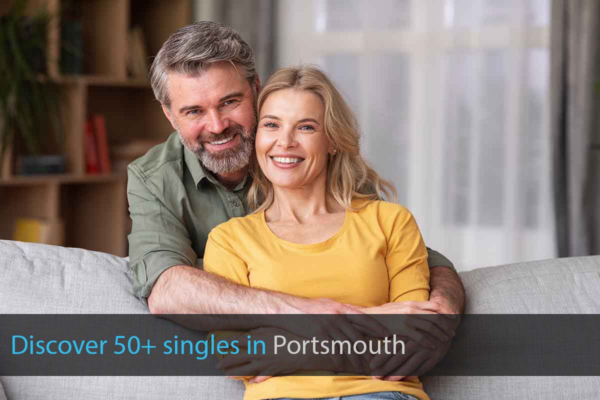 Find Single Over 50 in Portsmouth