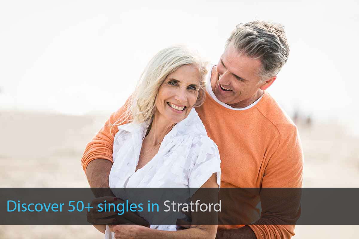 Find Single Over 50 in Stratford