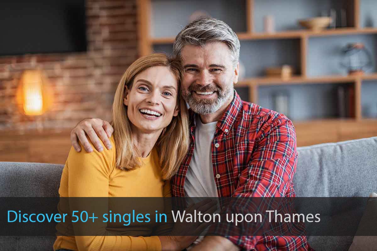 Find Single Over 50 in Walton upon Thames