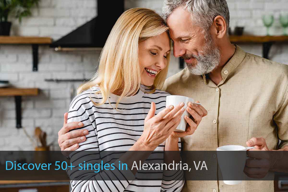 Find Single Over 50 in Alexandria
