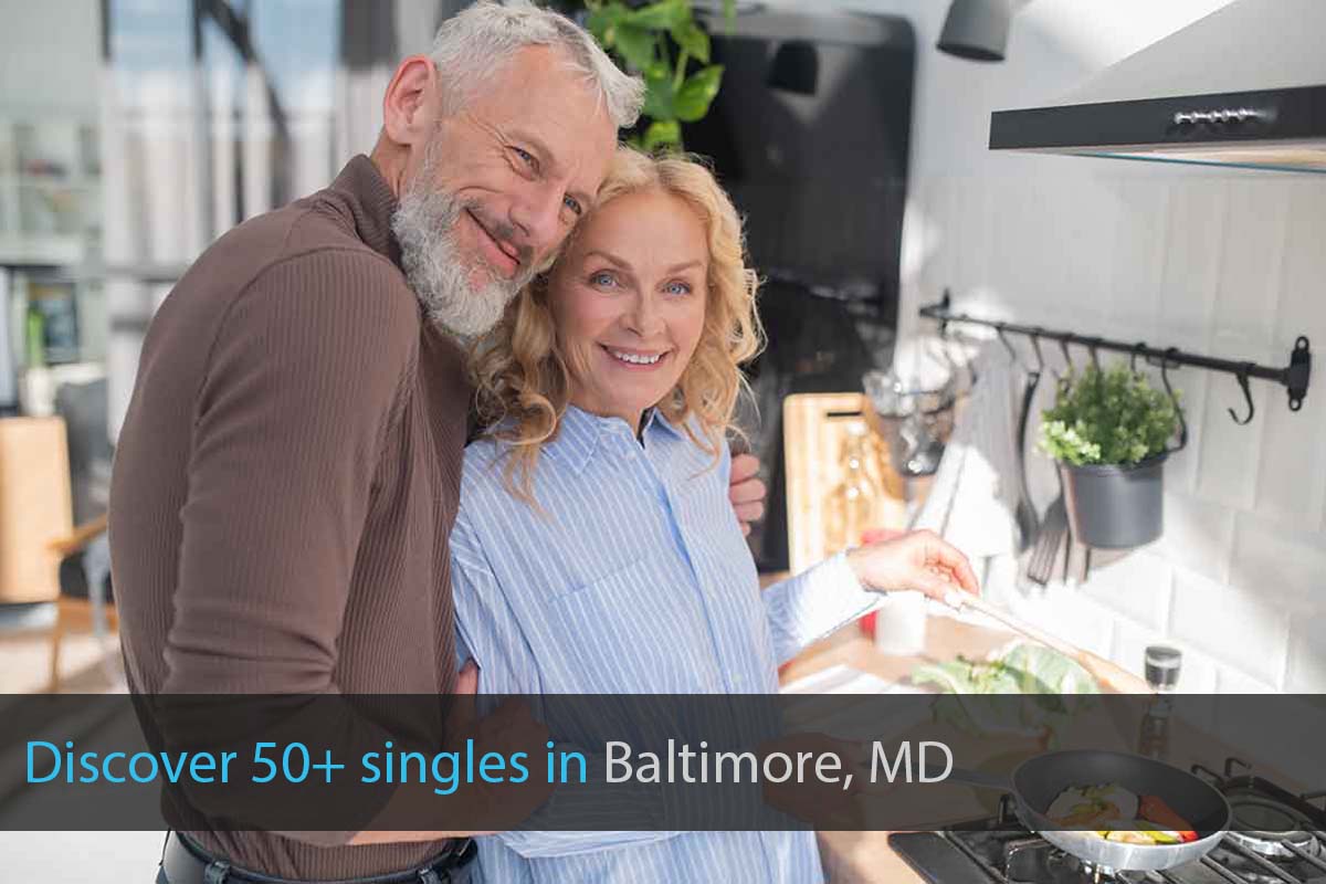 Find Single Over 50 in Baltimore