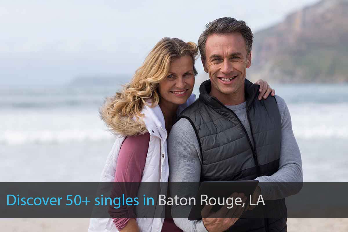 Find Single Over 50 in Baton Rouge