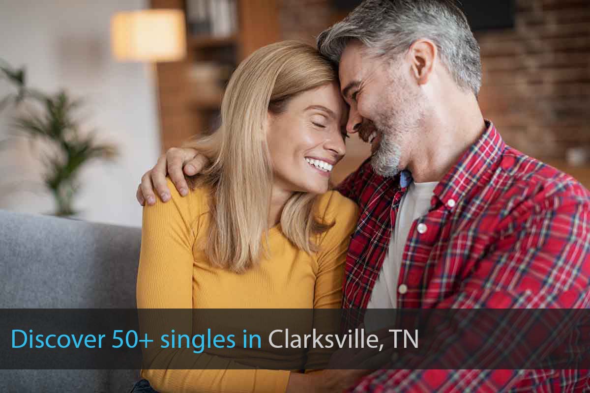 Find Single Over 50 in Clarksville