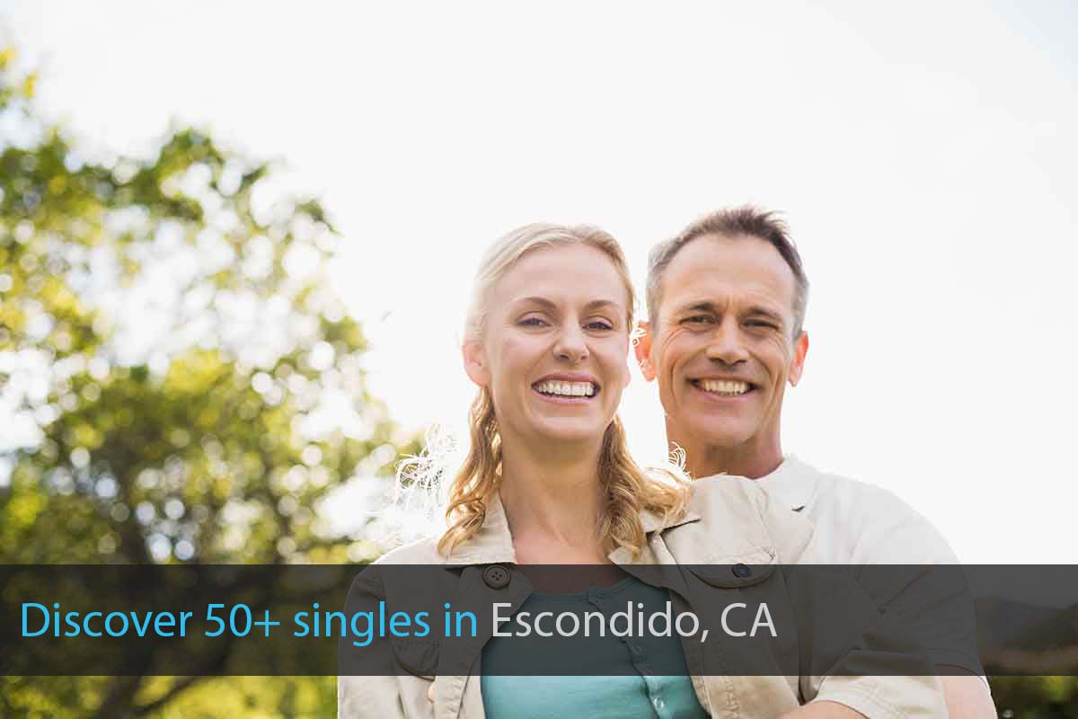 Find Single Over 50 in Escondido