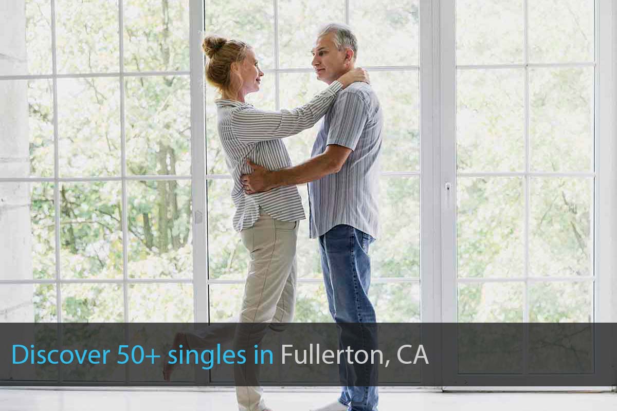 Find Single Over 50 in Fullerton
