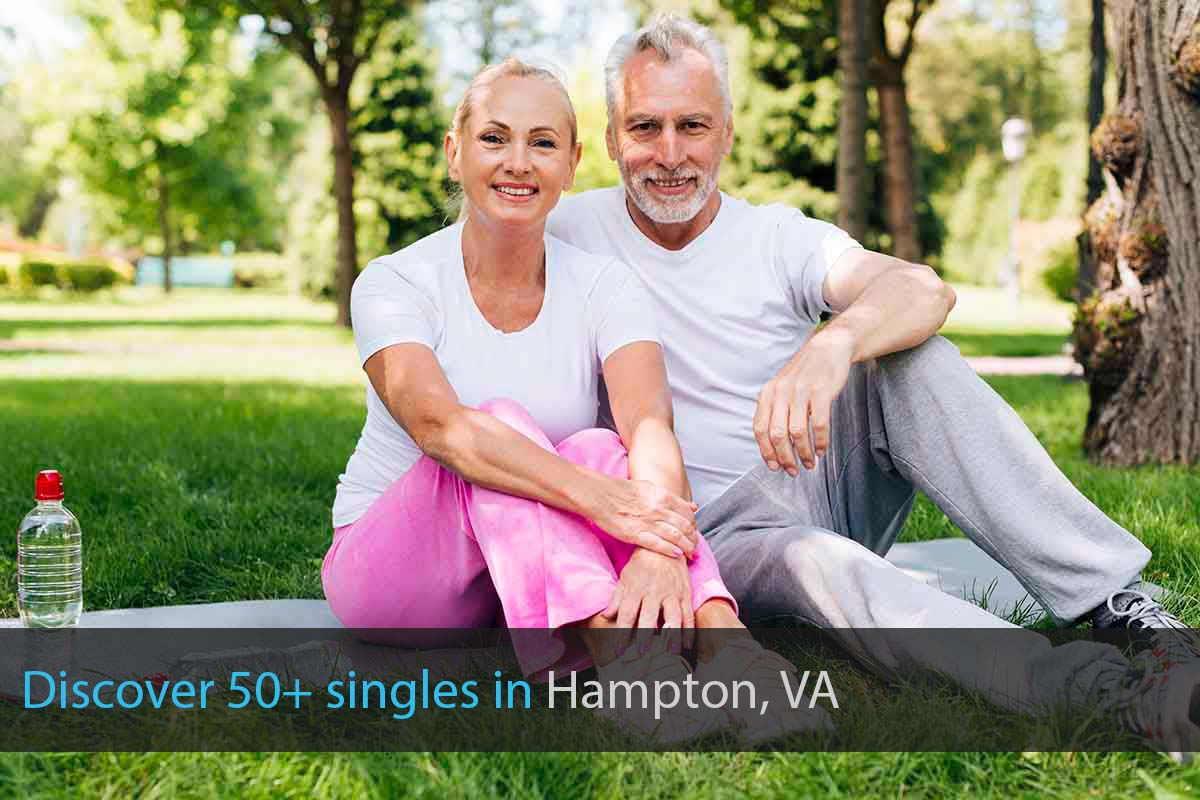 Find Single Over 50 in Hampton