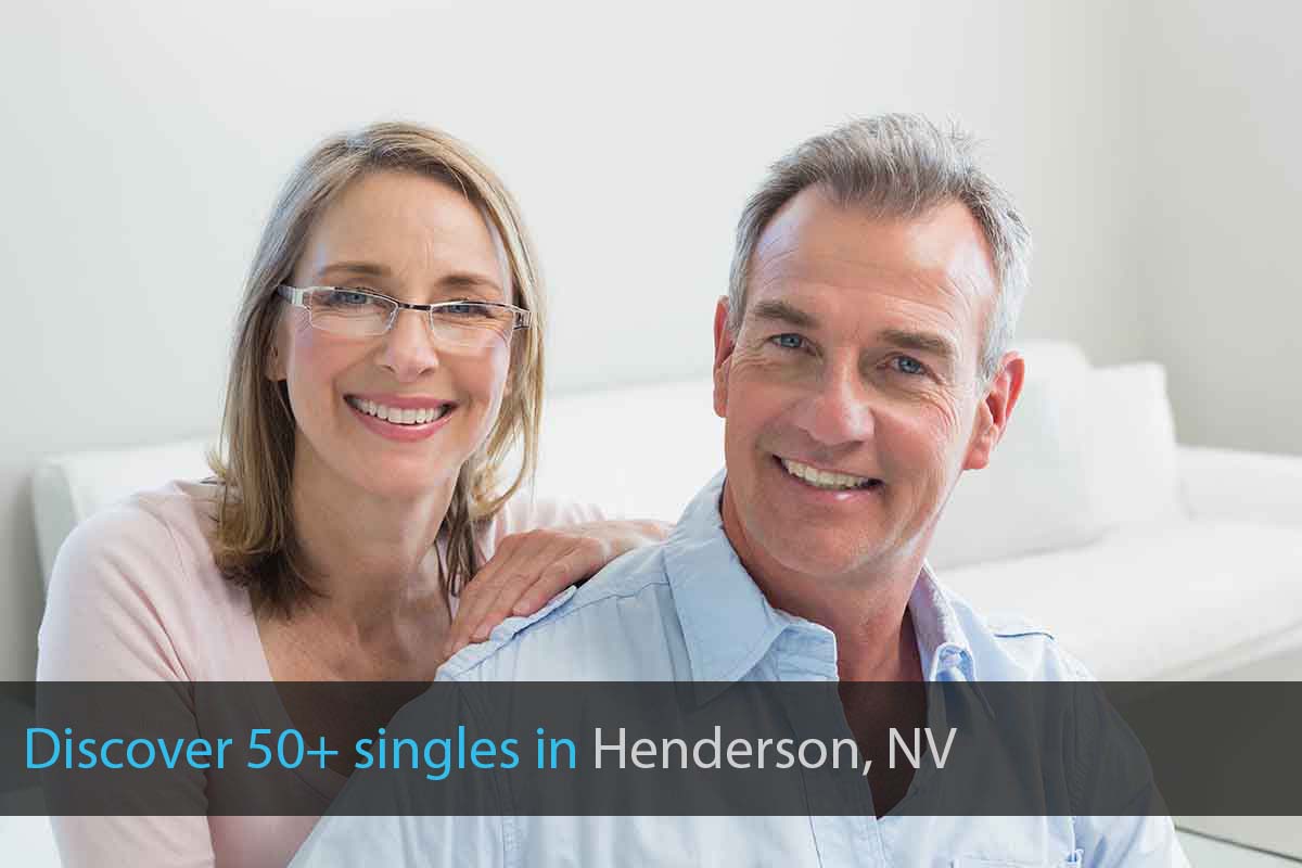 Find Single Over 50 in Henderson