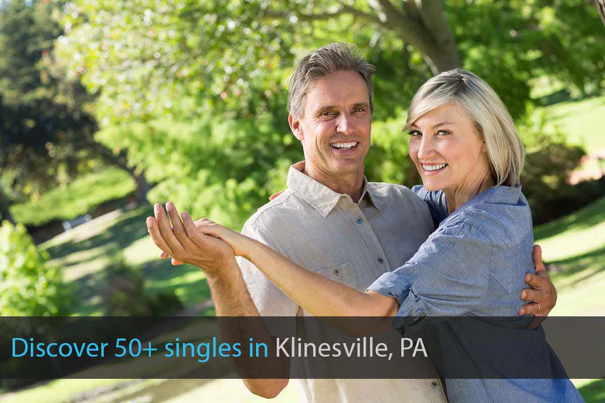 Find Single Over 50 in Klinesville