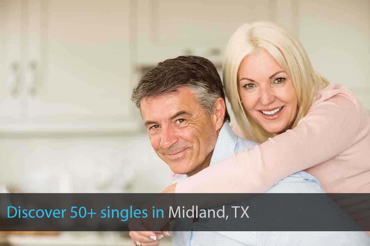 Find Single Over 50 in Midland