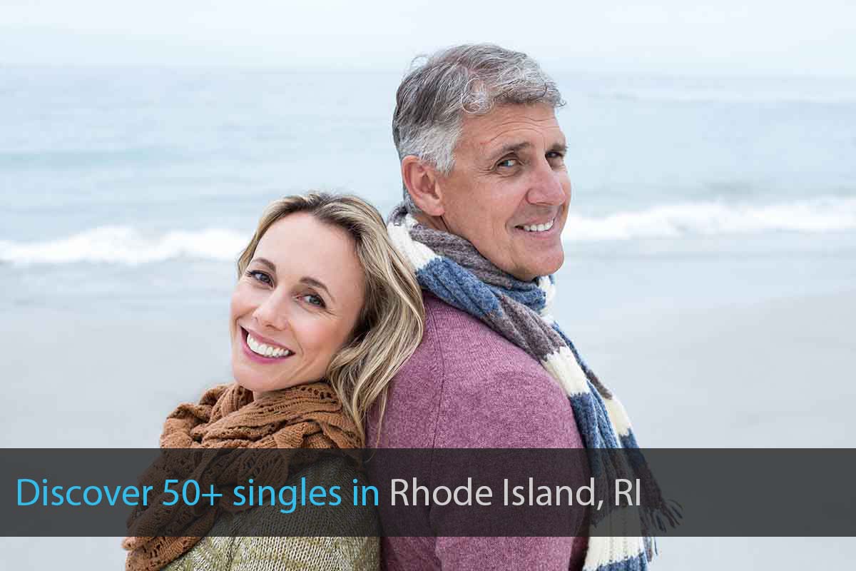 Find Single Over 50 in Rhode Island