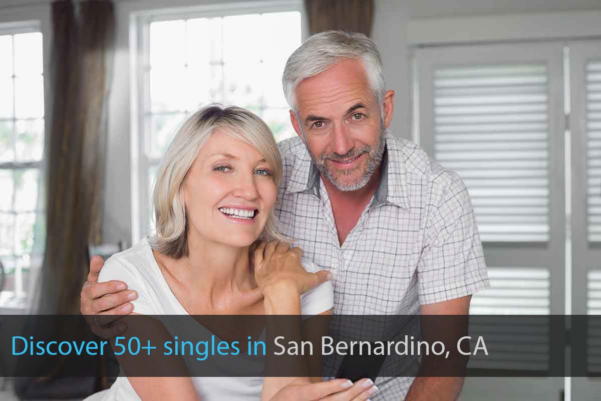Find Single Over 50 in San Bernardino