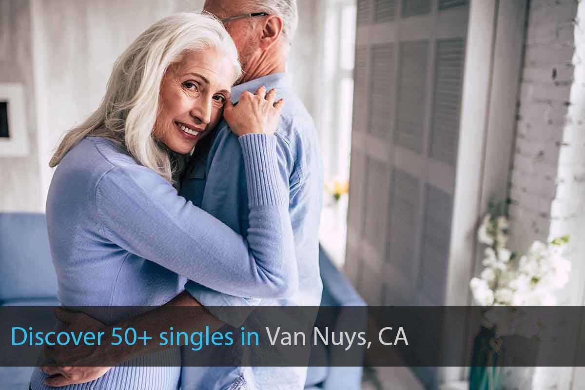 Find Single Over 50 in Van Nuys