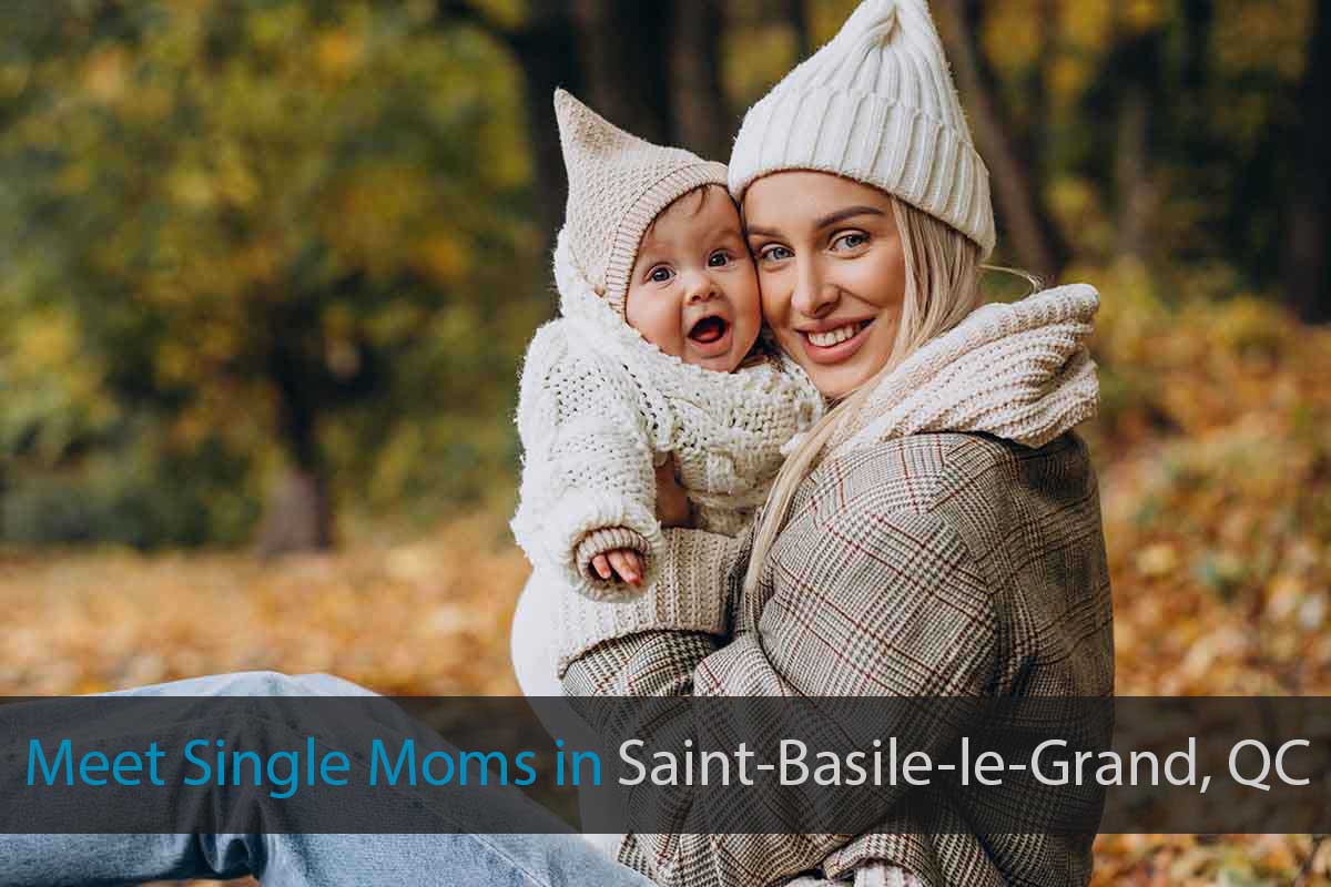 Find Single Moms in Saint-Basile-le-Grand