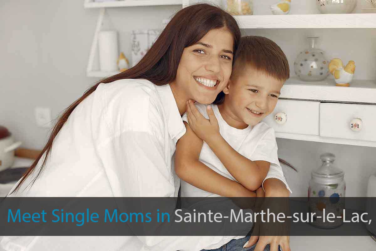 Meet Single Mothers in Sainte-Marthe-sur-le-Lac