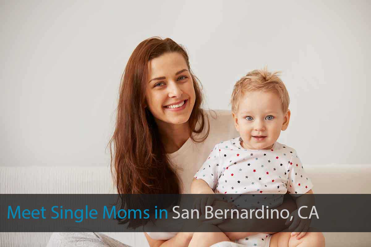 Find Single Moms in San Bernardino